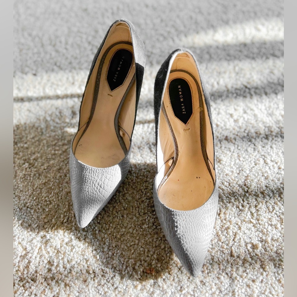 ZARA Woman Color Block Heels